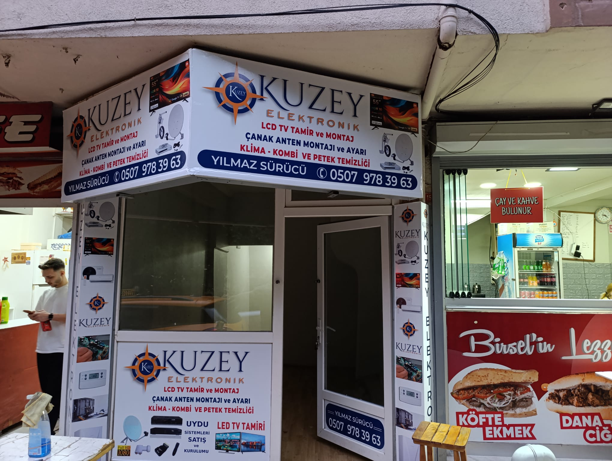 Kuzey Elektronik mağaza görünümü